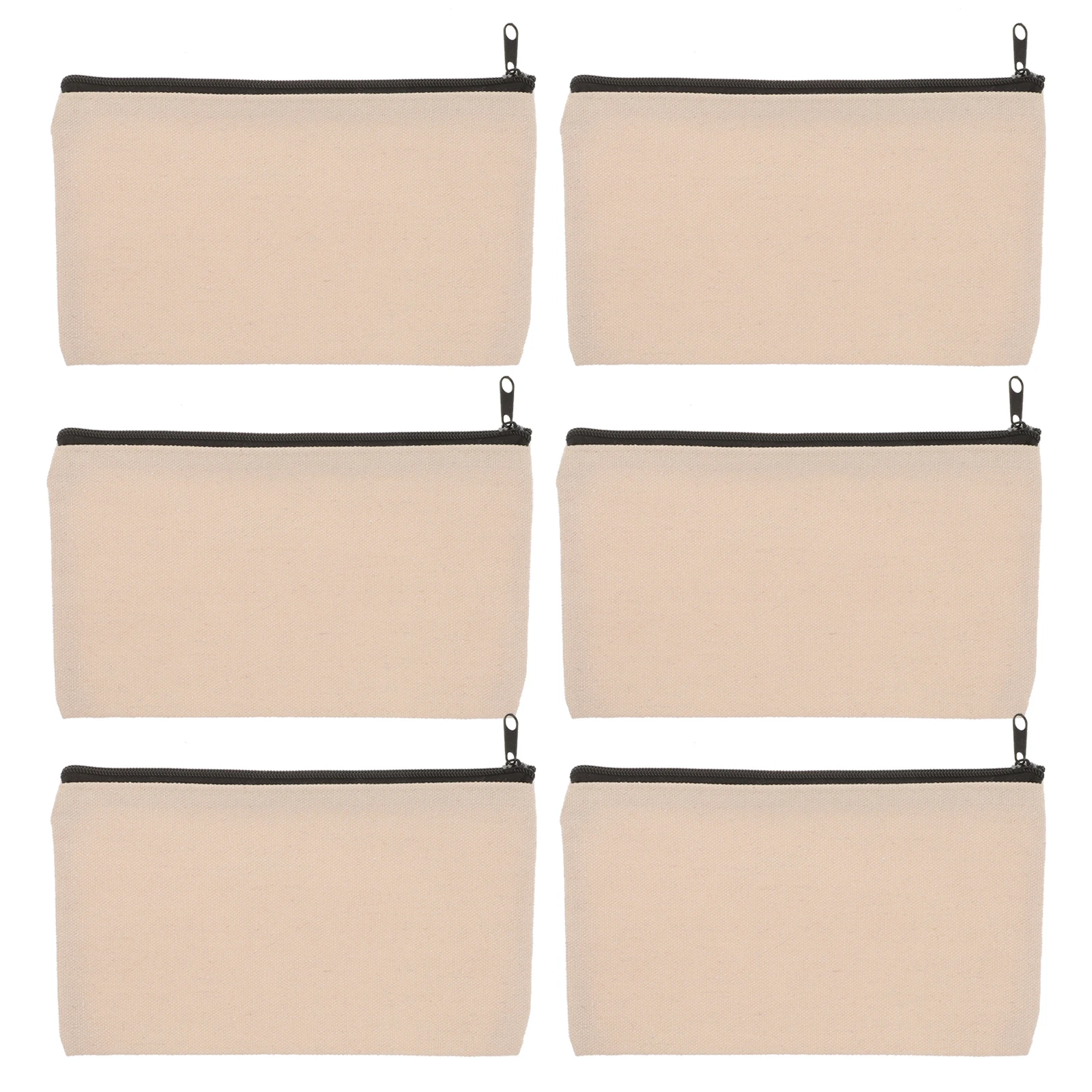 6pcs Canvas Pencil Bag Zippered Storage Travel Bags 11X18cm Random Colors Pen Holder School Supplies
6pcs Canvas Pencil Bag Zippered Storage Travel Bags 11X18cm Random Colors Pen Holder School Supplies