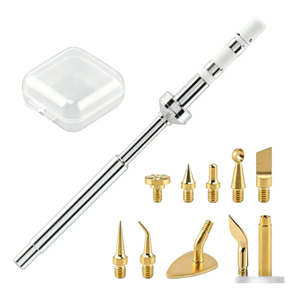 TS100 936 Soldering Iron Tips 3D Printing Engraving Tool Set Brass Nozzlesfor For DIY Engraving Accessories
TS100 936 Soldering Iron Tips 3D Printing Engraving Tool Set Brass Nozzlesfor For DIY Engraving Accessories