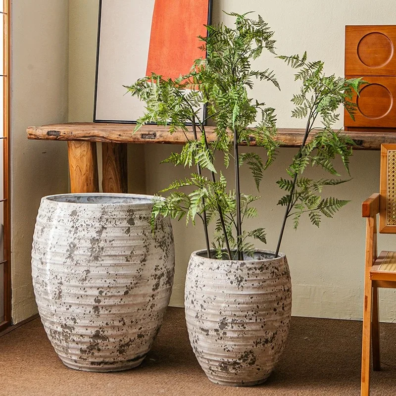 Дизайнерский садовый вазон 2026 в ретро-стиле, большой, из фиброглины, для дома и улицы, напольный и настольный, декоративный, для цветов и растений
Дизайнерский садовый вазон 2026 в ретро-стиле, большой, из фиброглины, для дома и улицы, напольный и настольный, декоративный, для цветов и растений