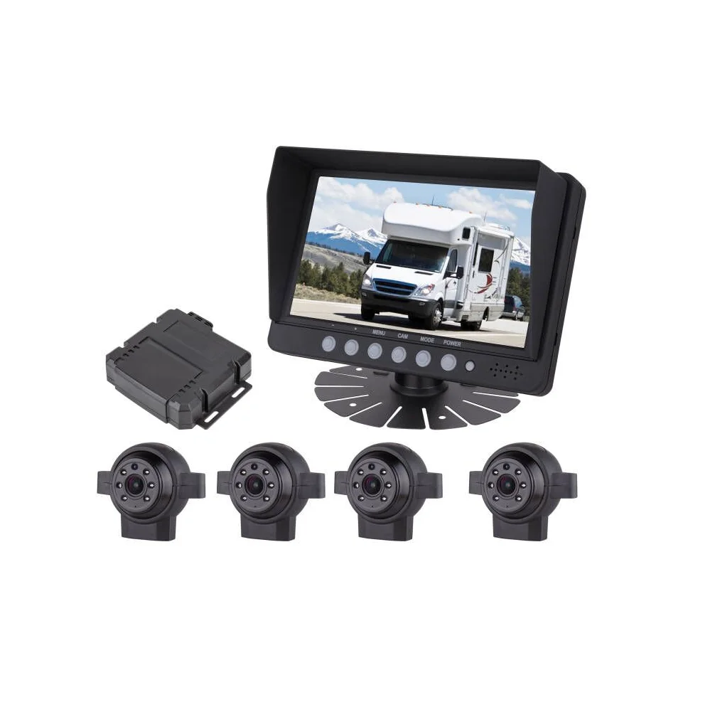 360 Surround Bird View Car Camera System for Commercial Vehicle
360 Surround Bird View Car Camera System for Commercial Vehicle