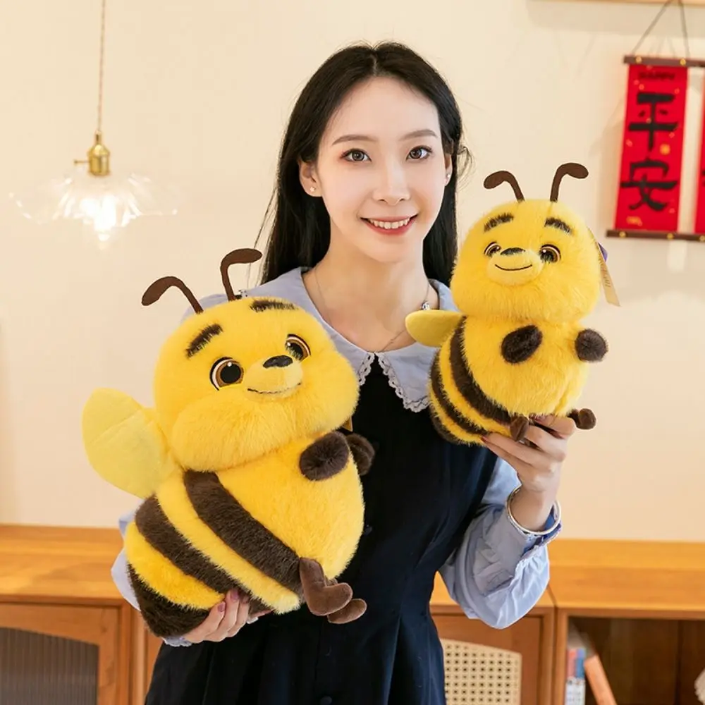 Funny Sofa Pillow Bee Plush Toy Cartoon Kawaii Stuffed Bee Doll 25/33cm Plush Doll Bee Animal Plushie Room Decor
Funny Sofa Pillow Bee Plush Toy Cartoon Kawaii Stuffed Bee Doll 25/33cm Plush Doll Bee Animal Plushie Room Decor