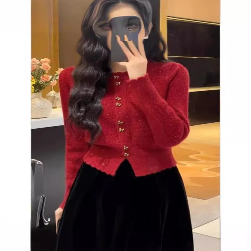 women's clothes Knitwear Cardigan Sweater Coat korean popular Woman clothes winter 2025 Short Loose Thick cozy tops
women's clothes Knitwear Cardigan Sweater Coat korean popular Woman clothes winter 2025 Short Loose Thick cozy tops