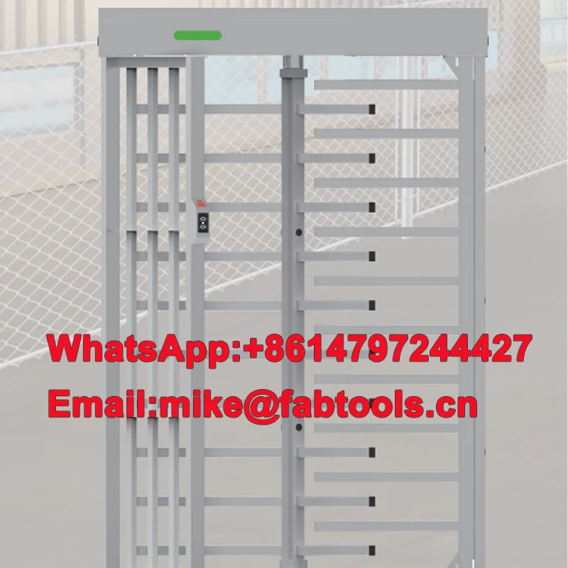 Low-cost school safety gate Intelligent sensor passage gate Stainless steel full-height rotating gate
Low-cost school safety gate Intelligent sensor passage gate Stainless steel full-height rotating gate