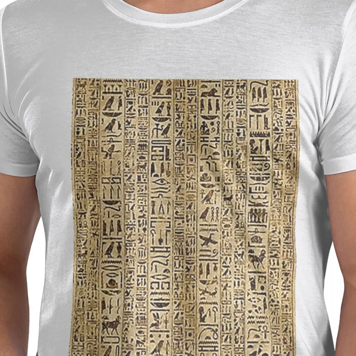 Egyptian Hieroglyphs And Deities 100% Cotton T-Shirt Men's Funny T Shirts Men Crew Neck Short Sleeve S-6XL
Egyptian Hieroglyphs And Deities 100% Cotton T-Shirt Men's Funny T Shirts Men Crew Neck Short Sleeve S-6XL