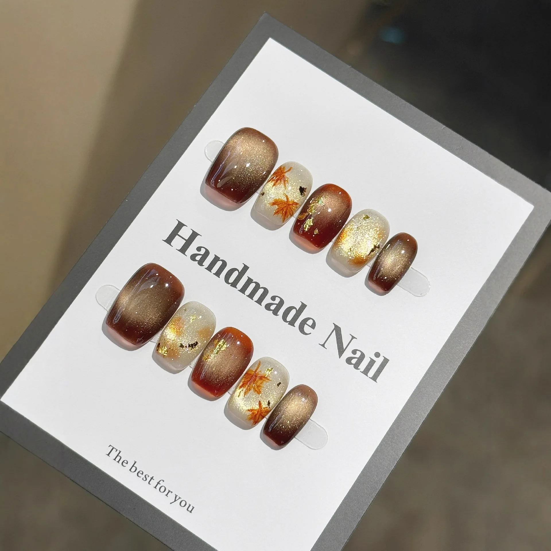 10 шт., ручная работа, пресс для ногтей, Maillard, акварель, кленовый лист, стеклянные бусины, кошачий глаз, чистая ручная работа, доспехи, искусственный дизайн ногтей
10 шт., ручная работа, пресс для ногтей, Maillard, акварель, кленовый лист, стеклянные бусины, кошачий глаз, чистая ручная работа, доспехи, искусственный дизайн ногтей