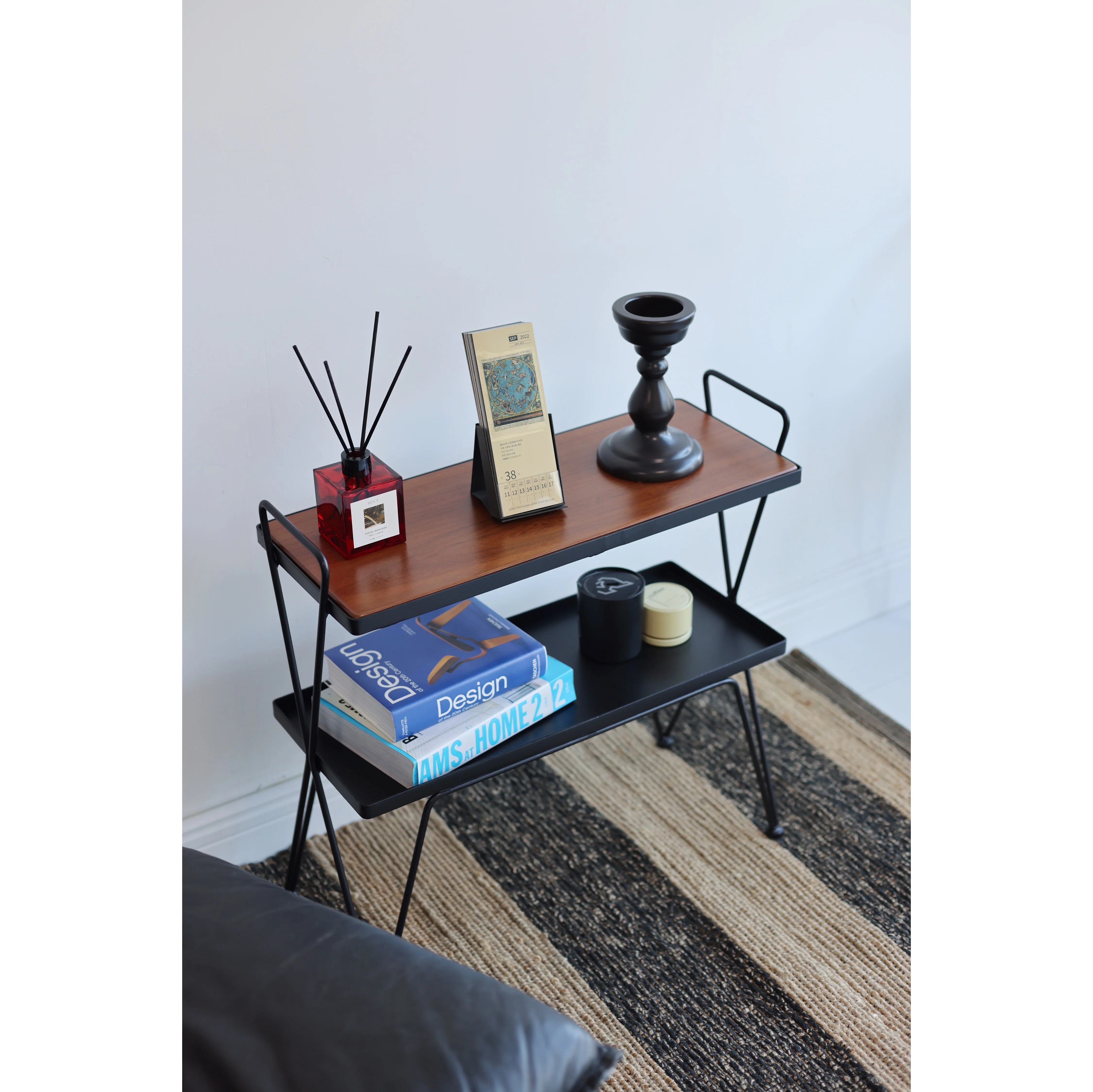 Design art sofa living room small apartment retro medieval shelf cherry wood edge storage rack
Design art sofa living room small apartment retro medieval shelf cherry wood edge storage rack