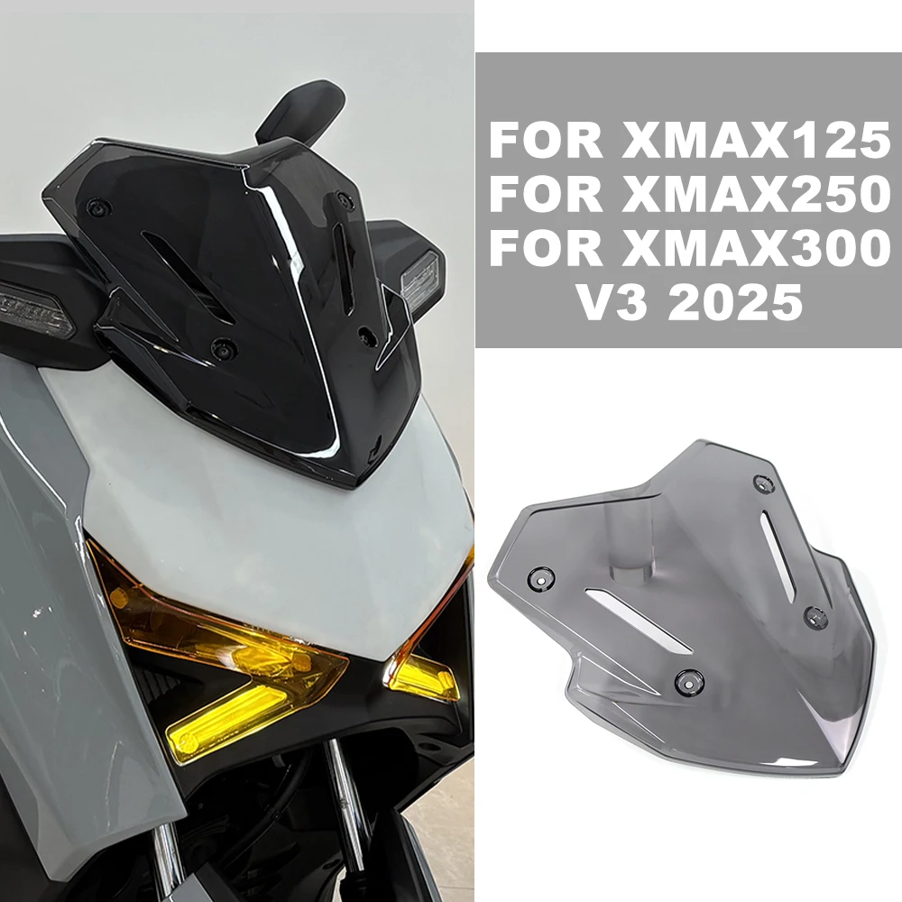 Переднее лобовое стекло, аксессуары для спортивного экрана, дефлектор, обтекатель ветрового стекла, муховой экран для Yamaha XMAX 300 XMAX 300 Tech MAX + 2025
Переднее лобовое стекло, аксессуары для спортивного экрана, дефлектор, обтекатель ветрового стекла, муховой экран для Yamaha XMAX 300 XMAX 300 Tech MAX + 2025