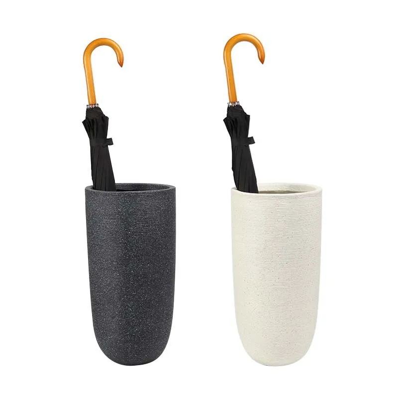 Simple imitation ceramic umbrella stand Japanese commercial moisture-proof practical home flower
Simple imitation ceramic umbrella stand Japanese commercial moisture-proof practical home flower