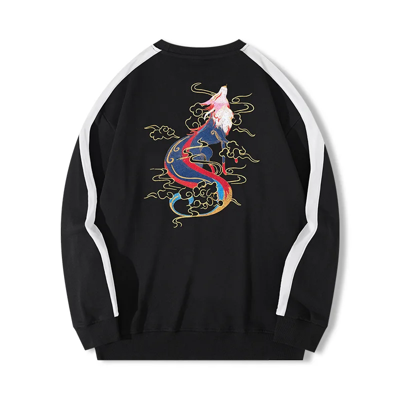 Vintage Harajuku Hoodies Men Women Embroidery Sweatshirt Pullover Hip Hop Anime Hoodie Casual Cotton Loose Youth Couple Unisex
Vintage Harajuku Hoodies Men Women Embroidery Sweatshirt Pullover Hip Hop Anime Hoodie Casual Cotton Loose Youth Couple Unisex