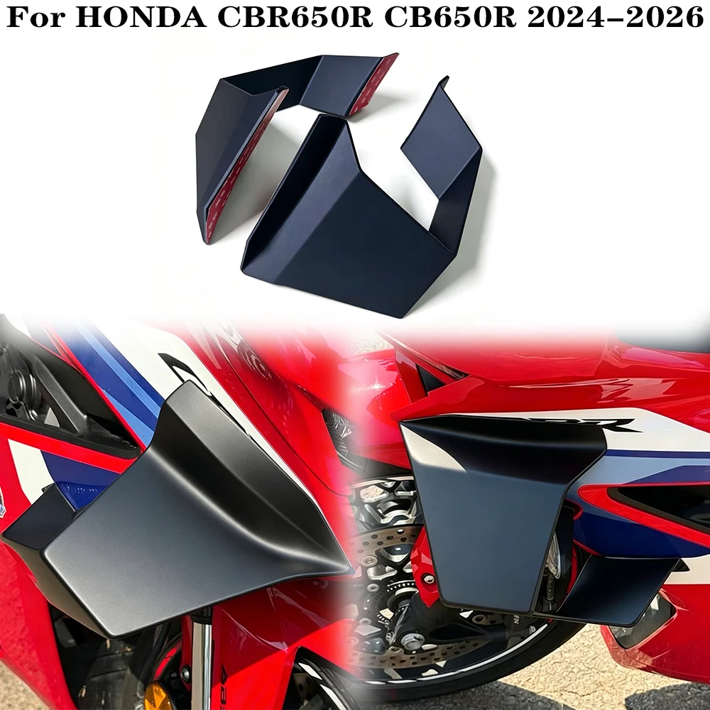For Honda CBR650R 2024-2026 Motorcycle Aerodynamic Wings Side Fairing Spoiler Wind Blades Racing Style Aero Winglets Stablizer
For Honda CBR650R 2024-2026 Motorcycle Aerodynamic Wings Side Fairing Spoiler Wind Blades Racing Style Aero Winglets Stablizer