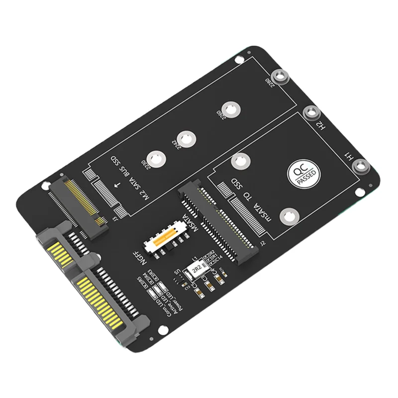 АТ82-М. 2 NGFF/MSATA к SATA3 Карта адаптера SSD 2-в-1 2,5-дюймовый корпус твердотельного накопителя для жесткого диска
АТ82-М. 2 NGFF/MSATA к SATA3 Карта адаптера SSD 2-в-1 2,5-дюймовый корпус твердотельного накопителя для жесткого диска