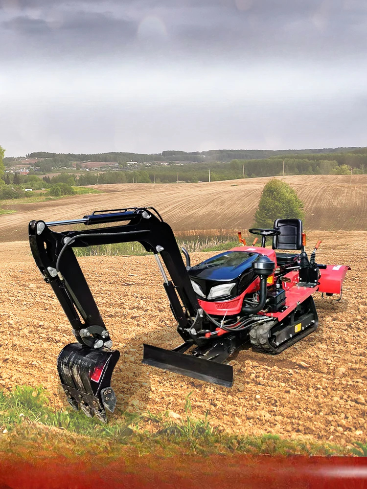 Agricultural Cultivation Machine Dual-Purpose Tractor Diesel Four-Wheel Drive Agricultural Small Excavator
Agricultural Cultivation Machine Dual-Purpose Tractor Diesel Four-Wheel Drive Agricultural Small Excavator