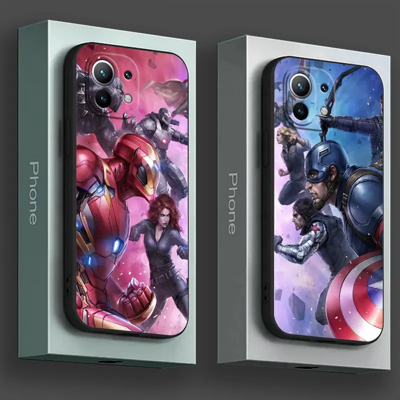 Marvel Ironman Captain America Phone Case For Poco X8Pro Max X6 X7 X8 M7 M8 F7 Pro F8 Xiaomi 11T 13T 14T 15T Pro 15 Ultra Cover
Marvel Ironman Captain America Phone Case For Poco X8Pro Max X6 X7 X8 M7 M8 F7 Pro F8 Xiaomi 11T 13T 14T 15T Pro 15 Ultra Cover