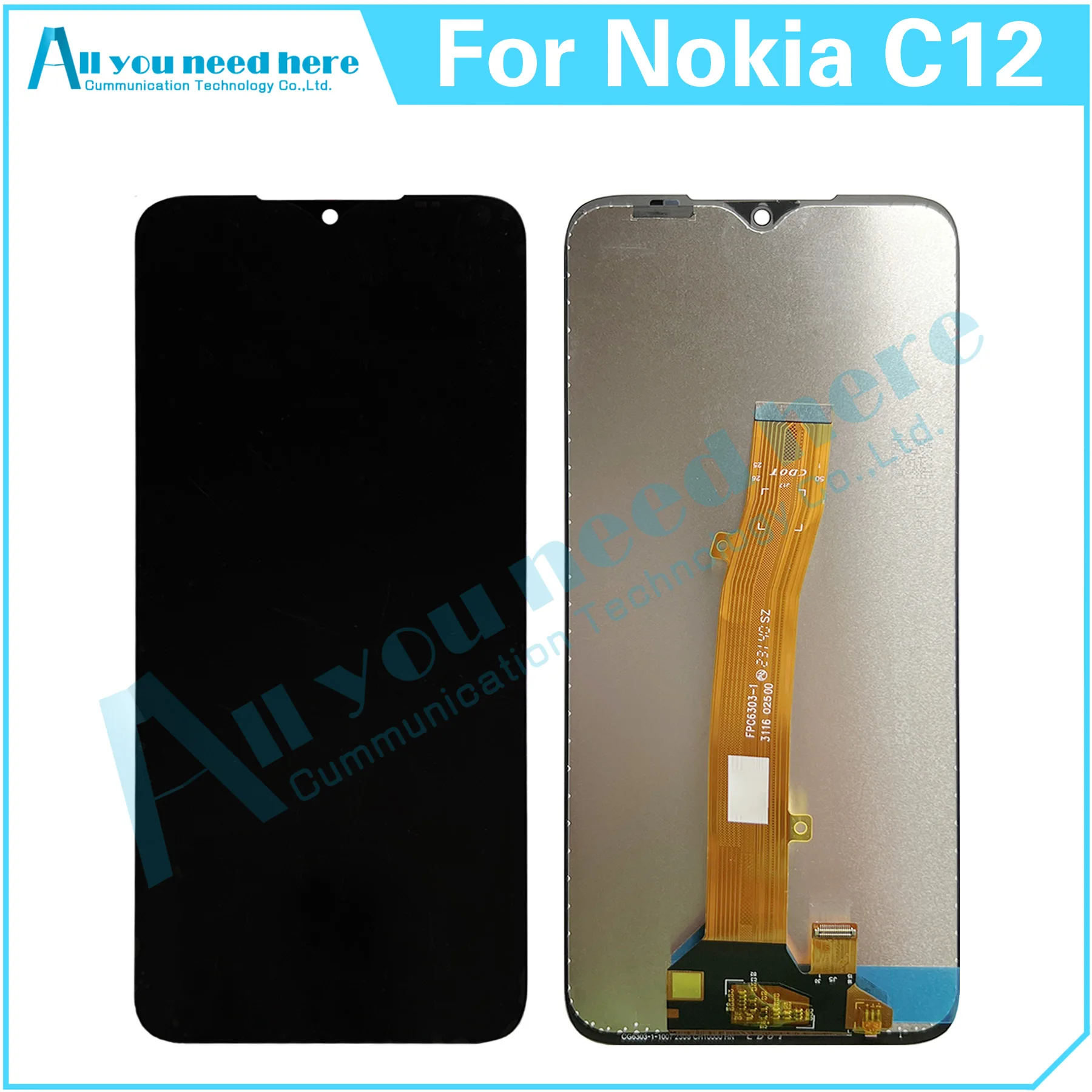 100% Test For Nokia C12 LCD Display Touch Screen Digitizer Assembly Repair Parts Replacement
100% Test For Nokia C12 LCD Display Touch Screen Digitizer Assembly Repair Parts Replacement