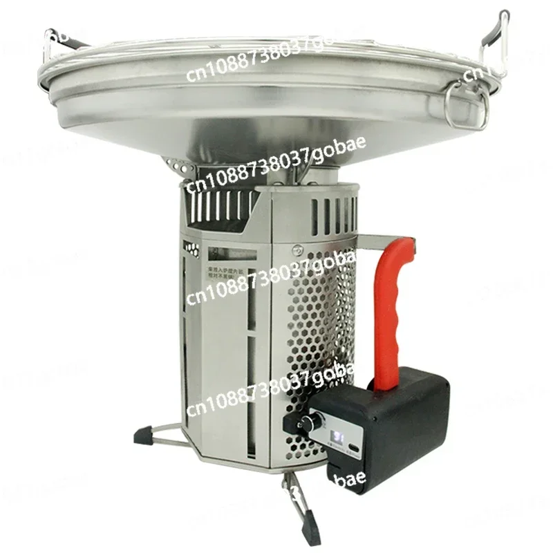 Multi functional smoke-free stainless steel outdoor camping picnic gasification wood stove portable barbecue
Multi functional smoke-free stainless steel outdoor camping picnic gasification wood stove portable barbecue