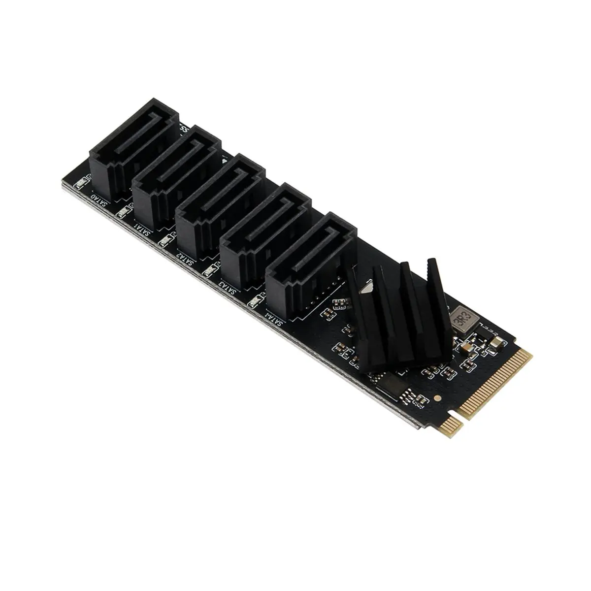 618 Mega Sale M.2 NVME M-Key PCIE 3.0 to SATA 6Gbps 5-Port Expansion Card Hard Drive Extended PCI-E Adapter Card JMB585 Chip
618 Mega Sale M.2 NVME M-Key PCIE 3.0 to SATA 6Gbps 5-Port Expansion Card Hard Drive Extended PCI-E Adapter Card JMB585 Chip