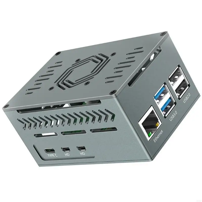 J6BC Металлический корпус с официальным корпусом Active Coolers Fan Aluminum Craise с вентилятором и радиаторами для 5
J6BC Металлический корпус с официальным корпусом Active Coolers Fan Aluminum Craise с вентилятором и радиаторами для 5