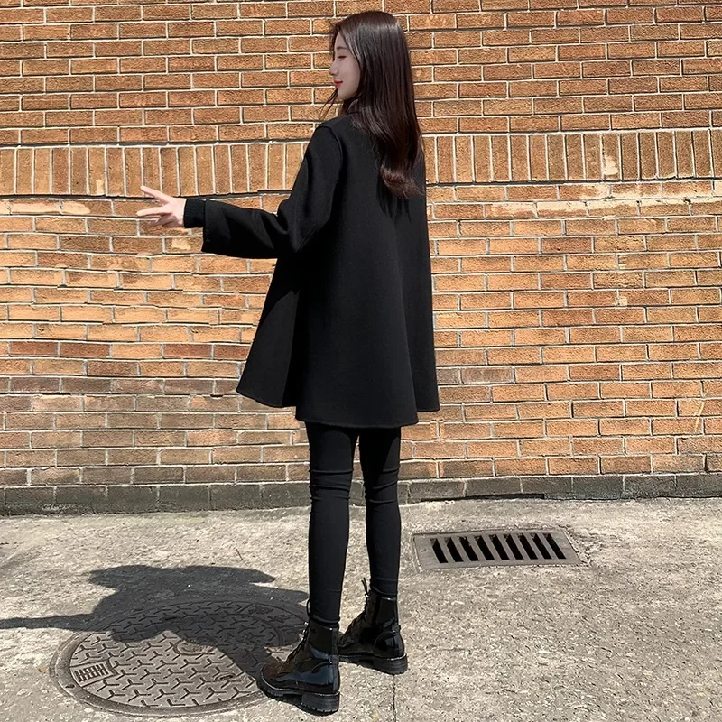 Double-sided cashmere coat women's short slim-fitting and thin small high-end wool coat women's autumn and winter new
Double-sided cashmere coat women's short slim-fitting and thin small high-end wool coat women's autumn and winter new