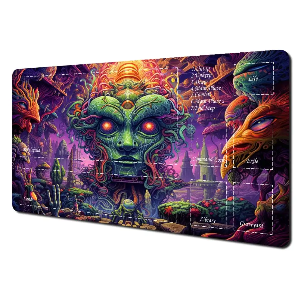 Игровой коврик для мыши с волшебными животными, игровой коврик, настольные резиновые коврики, фэнтезийная карточная игра, игровой коврик Battle Commander с зонами, 35*60 см
Игровой коврик для мыши с волшебными животными, игровой коврик, настольные резиновые коврики, фэнтезийная карточная игра, игровой коврик Battle Commander с зонами, 35*60 см