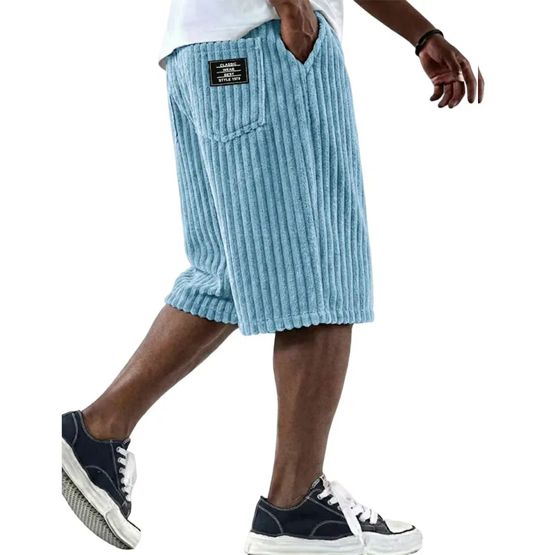 2026 Summer Casual Mens Corduroy Shorts Solid Bottoms Vintage Striped Textured Pants Men Daily Leisure Loose Straight Short
2026 Summer Casual Mens Corduroy Shorts Solid Bottoms Vintage Striped Textured Pants Men Daily Leisure Loose Straight Short