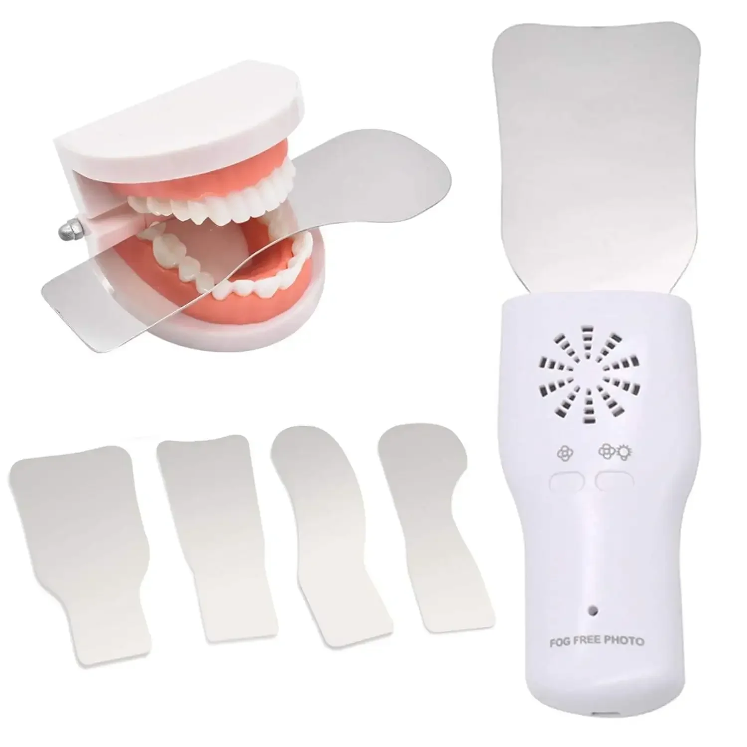 Oral Cavity Dental Photography Oral Mirror Reflector with LED Light Dual Use Fog Free Photo /Dental Mouth Mirror Occlusal Buccal
Oral Cavity Dental Photography Oral Mirror Reflector with LED Light Dual Use Fog Free Photo /Dental Mouth Mirror Occlusal Buccal
