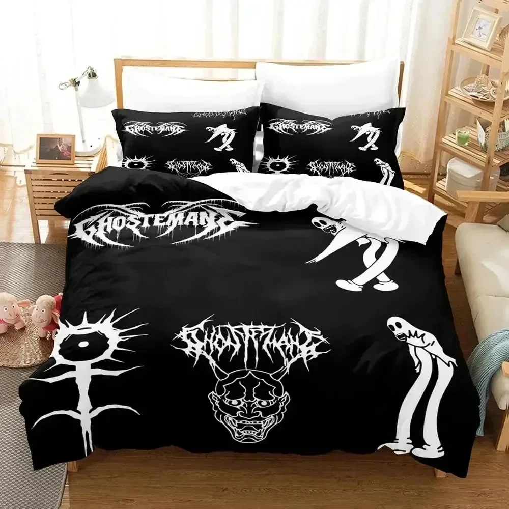Luxury New 3D Print Ghostemane Singer Bedding Set Duvet Cover Bed Set Quilt Cover Pillowcase king Queen Size Boys Adult Bedding
Luxury New 3D Print Ghostemane Singer Bedding Set Duvet Cover Bed Set Quilt Cover Pillowcase king Queen Size Boys Adult Bedding