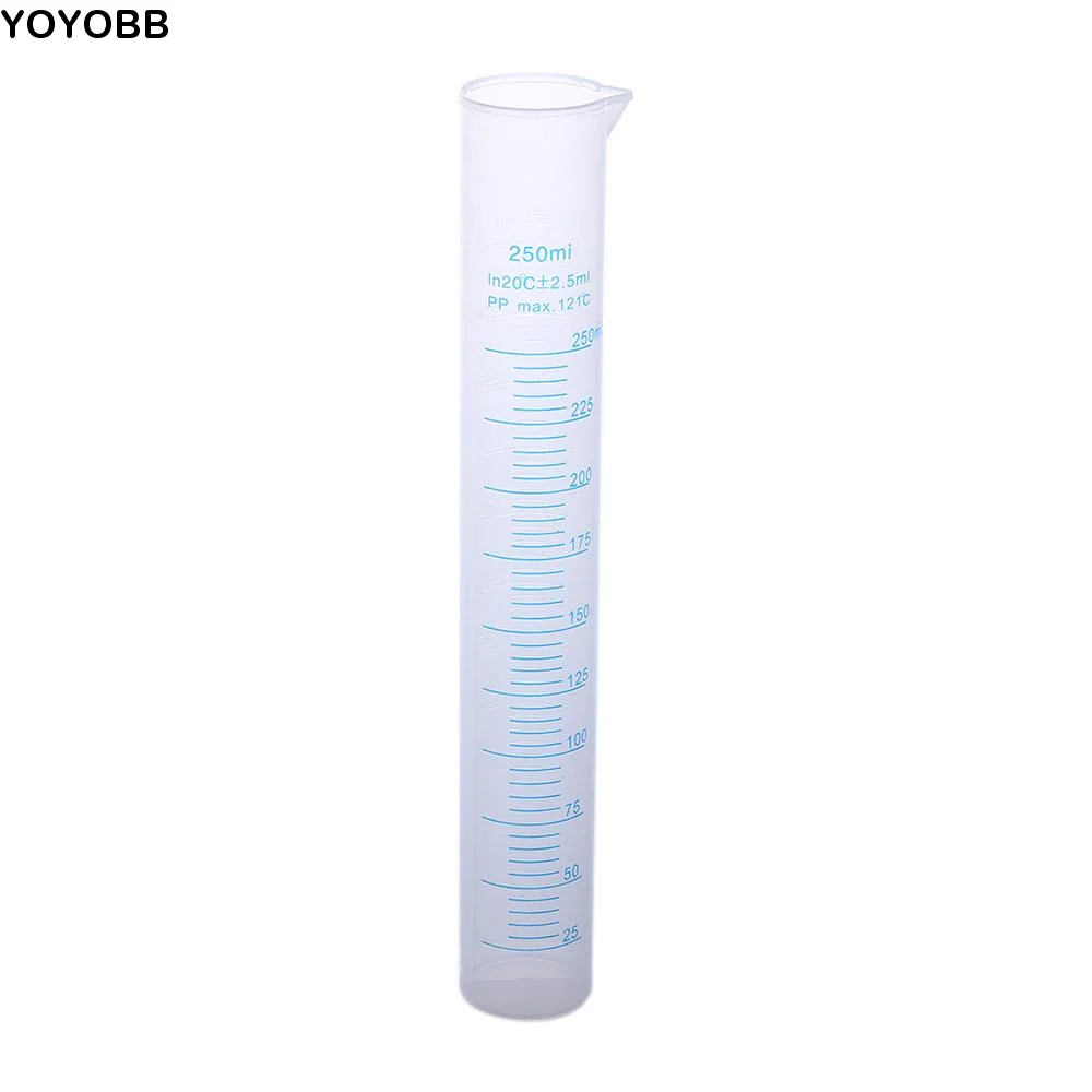 Chemistry Cooking 10/25/50/100/250/500ml Measuring Cylinder Graduated Cylinder Graduated Tube Plastic Measuring Cylinder
Chemistry Cooking 10/25/50/100/250/500ml Measuring Cylinder Graduated Cylinder Graduated Tube Plastic Measuring Cylinder