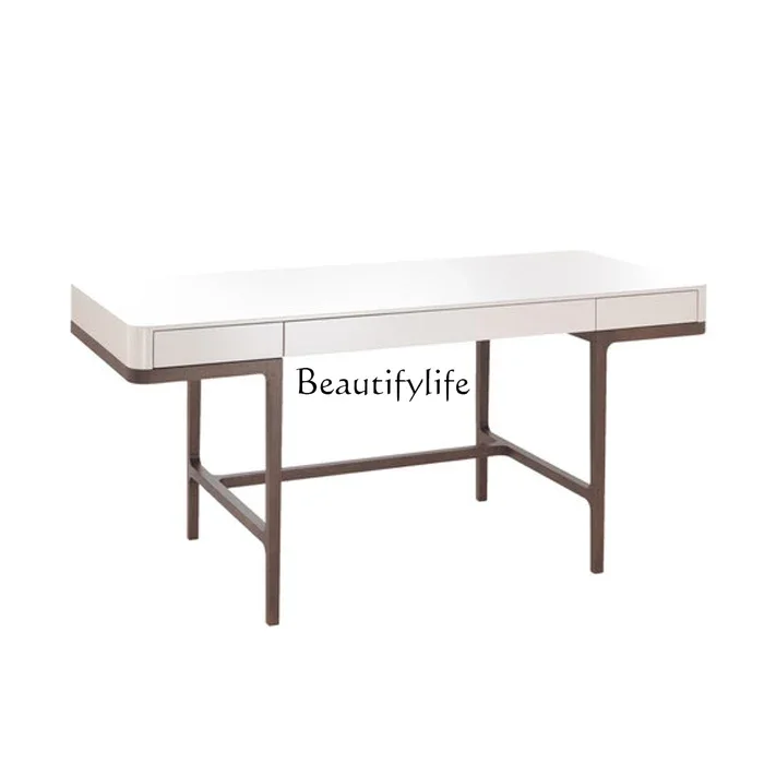 25LDNordic simple modern computer desk personalized creative desk small apartment 
25LDNordic simple modern computer desk personalized creative desk small apartment