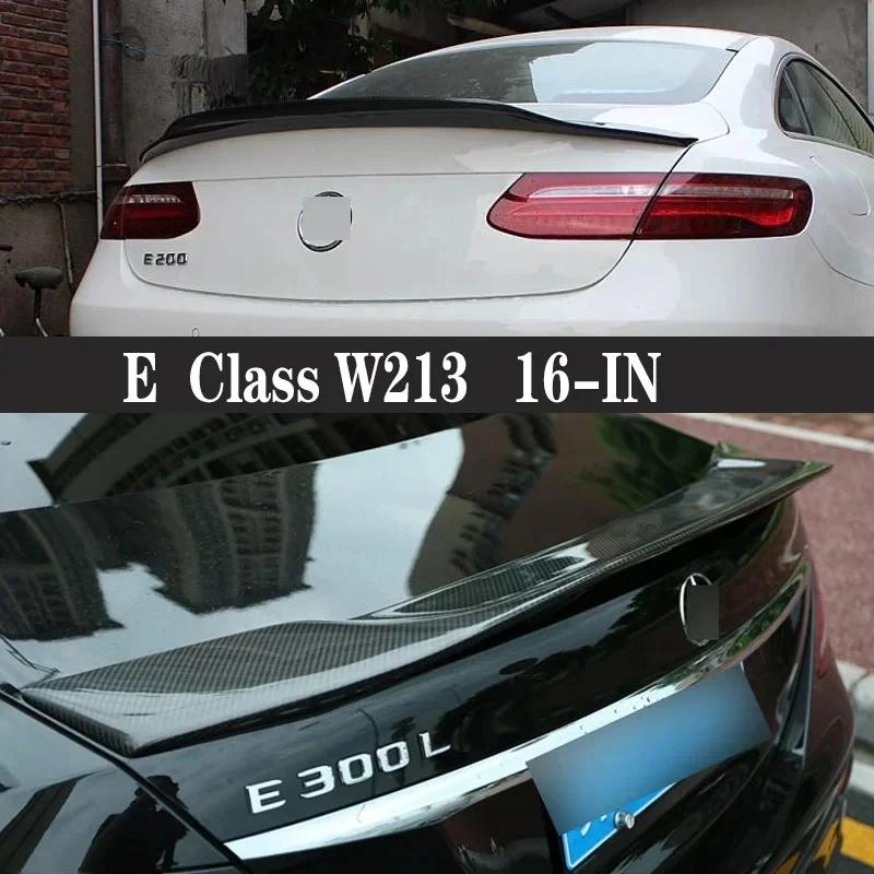 For Mercedes Benz E Class Benz W213 Carbon Fiber Spoiler Rear Tail fins Retrofit the Duckbill wing Car Accessories
For Mercedes Benz E Class Benz W213 Carbon Fiber Spoiler Rear Tail fins Retrofit the Duckbill wing Car Accessories