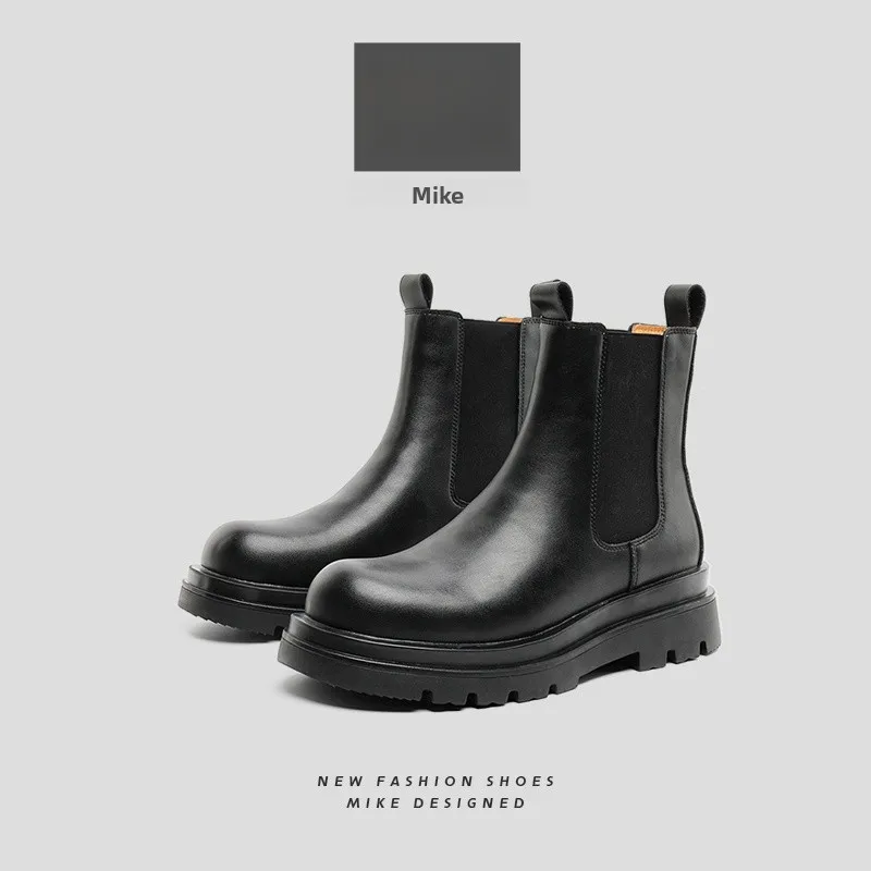 Мужские высокие ботинки челси Bla, ботинки Briti Sle, повседневные уличные кожаные ботинки, дышащие, с внутренней частью середины икры,...
Мужские высокие ботинки челси Bla, ботинки Briti Sle, повседневные уличные кожаные ботинки, дышащие, с внутренней частью середины икры,...