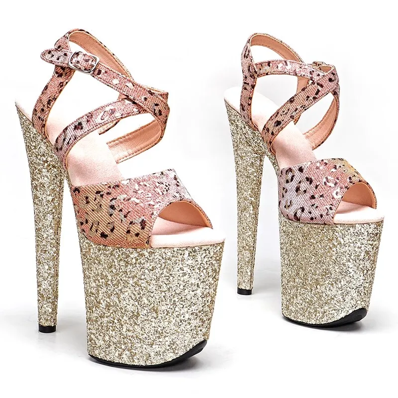 Fashion 20CM/8inches PU Upper Plating Platform Sexy High Heels Sandals Pole Dance Shoes 201
Fashion 20CM/8inches PU Upper Plating Platform Sexy High Heels Sandals Pole Dance Shoes 201