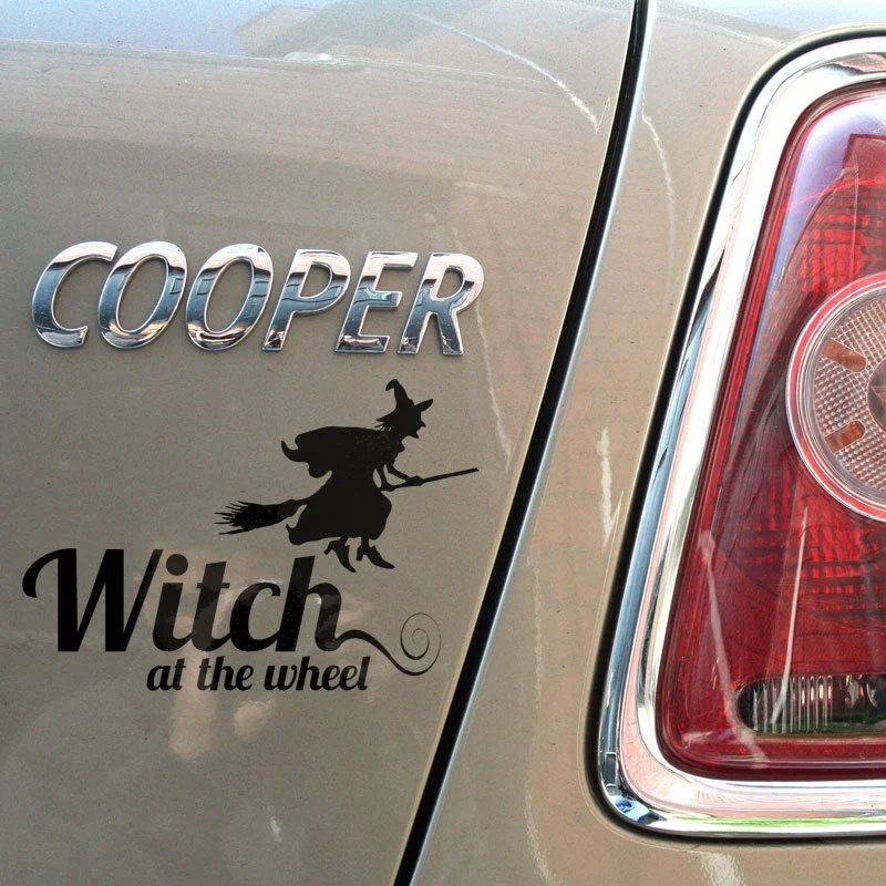 Глянцевая виниловая наклейка для автомобиля Witch at the Wheel | Глупые наклейки для стайлинга ведьмаков
Глянцевая виниловая наклейка для автомобиля Witch at the Wheel | Глупые наклейки для стайлинга ведьмаков