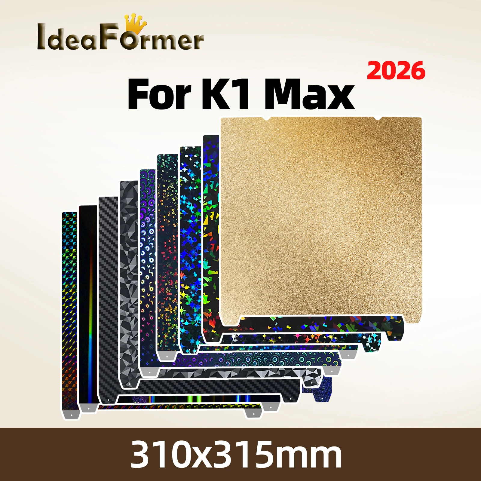 Build Plate For K1 Max 310x315mm Upgrade Accessories Build Plate Smooth Steel Plate Super Adhension Heat Bed For K1 Max
Build Plate For K1 Max 310x315mm Upgrade Accessories Build Plate Smooth Steel Plate Super Adhension Heat Bed For K1 Max