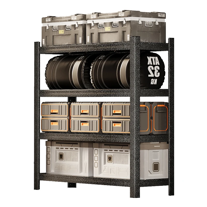 Four Layer Carbon Steel Heavy Storage Rack,Shelving, Shelves Stand for Loft Space,Balcony,Row Warehousing,Underground Garage
Four Layer Carbon Steel Heavy Storage Rack,Shelving, Shelves Stand for Loft Space,Balcony,Row Warehousing,Underground Garage