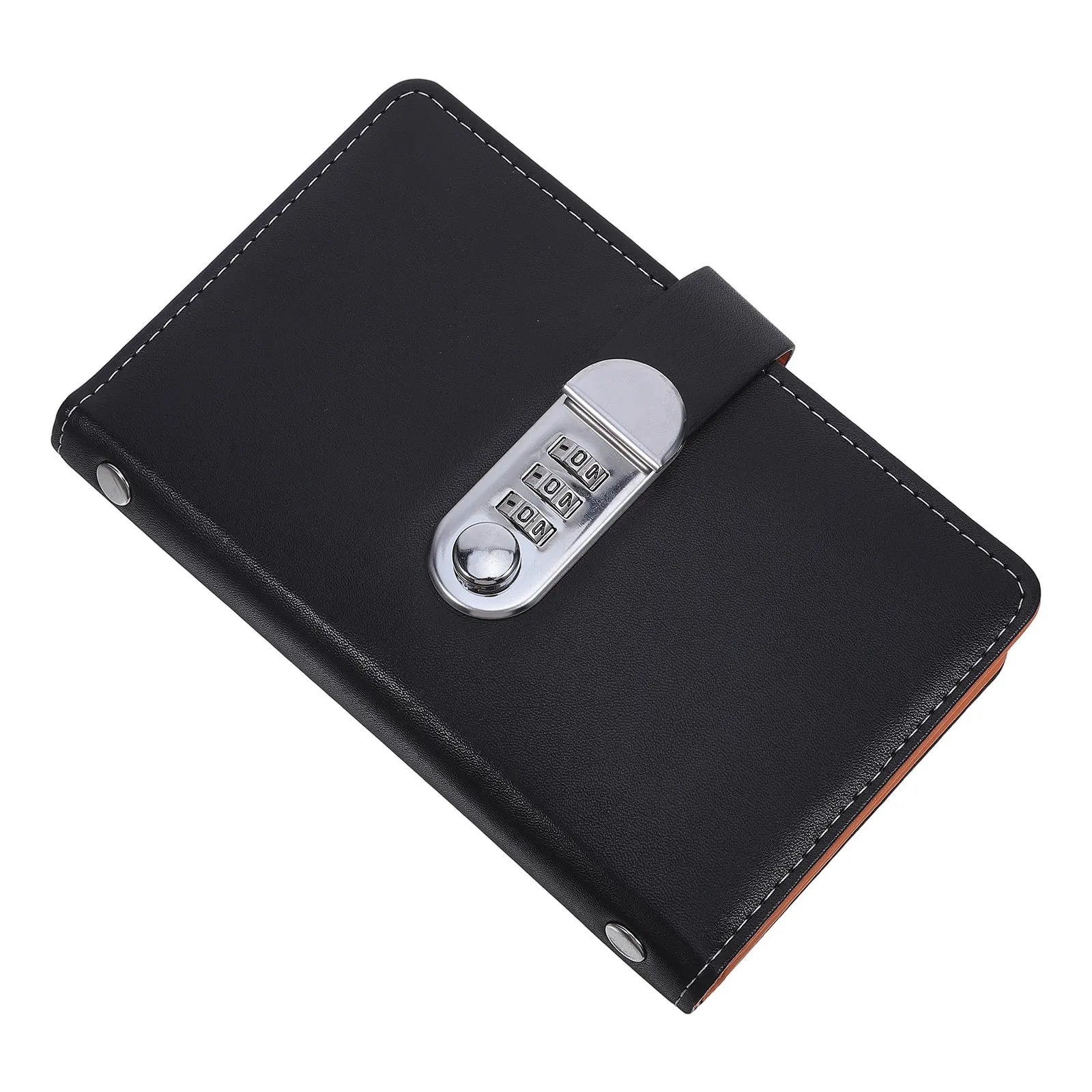 Lockable Password Notebook with Combination Lock 6.88x4.32in Compact Pocket Size Password Keeper Book Hard Cover for Passwords
Lockable Password Notebook with Combination Lock 6.88x4.32in Compact Pocket Size Password Keeper Book Hard Cover for Passwords
