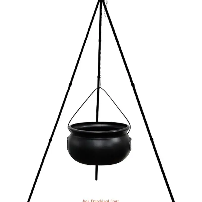 Halloween Witch Cauldron Bowl Decor Candy Bucket Decoration Set with GreensLight
Halloween Witch Cauldron Bowl Decor Candy Bucket Decoration Set with GreensLight
