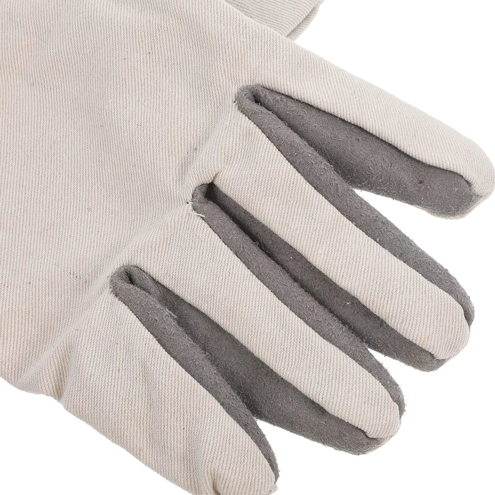 1Pair Thick Double Layer Cowhide Gloves Canvas Heavy Duty Welding Safety Heat Resistant Protective Gloves 
1Pair Thick Double Layer Cowhide Gloves Canvas Heavy Duty Welding Safety Heat Resistant Protective Gloves