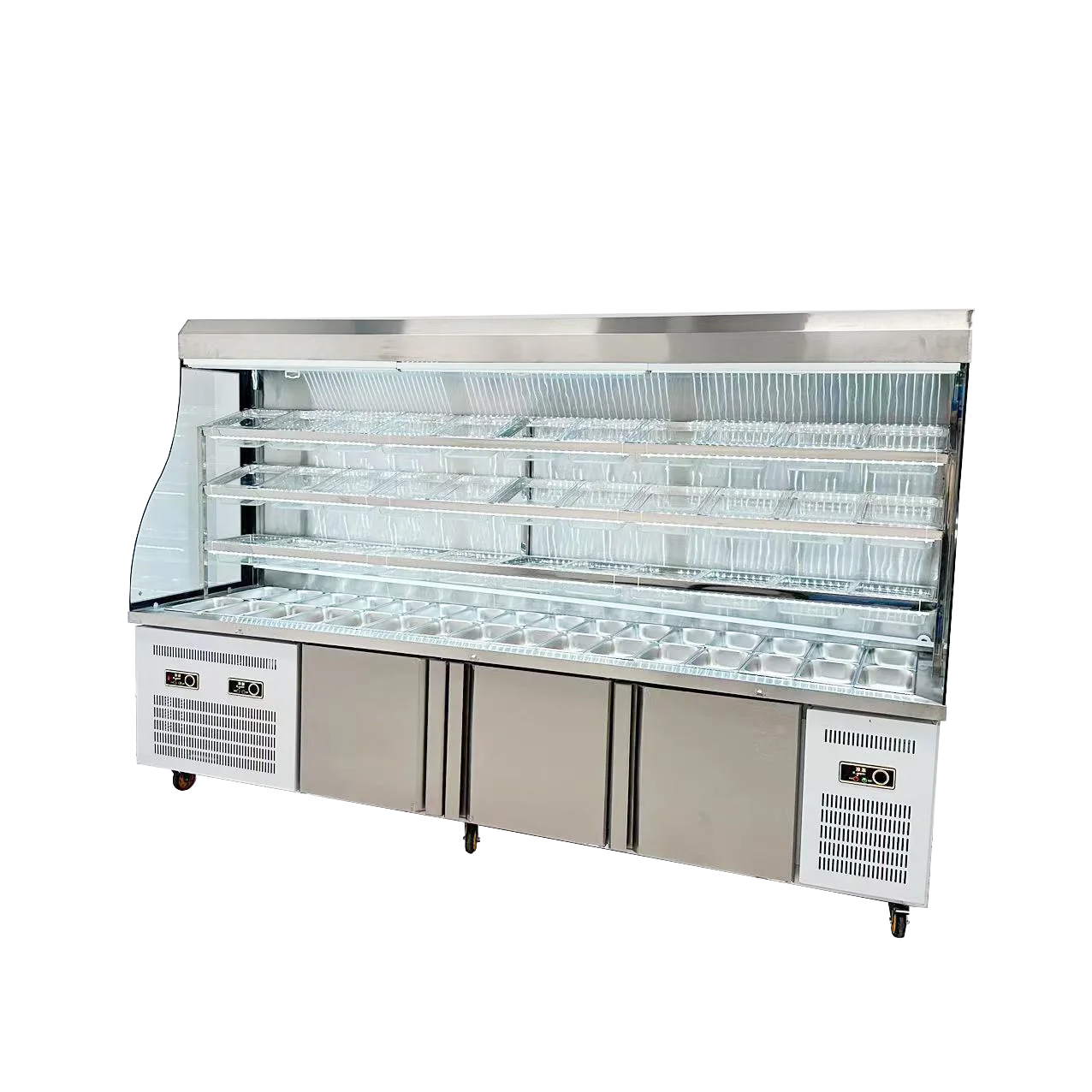 Malatang Cabinet Food Vegetable Fresh-Keeper Display Freeze Air Cooling Cooler Malatang Refrigerator 
Malatang Cabinet Food Vegetable Fresh-Keeper Display Freeze Air Cooling Cooler Malatang Refrigerator