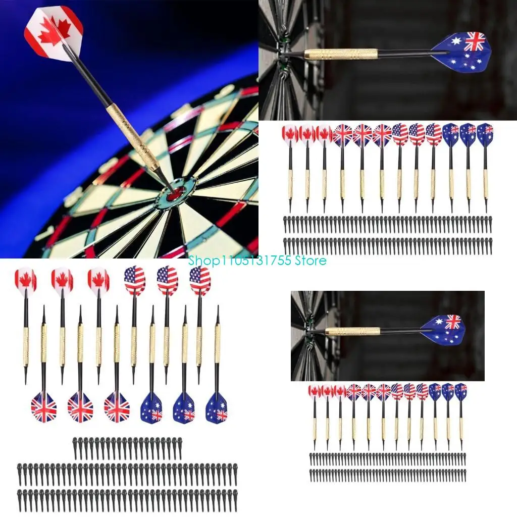K0EF Not Easy to Break Professional 14g Soft Tip Darts with Iron Golden Plated Shafts
K0EF Not Easy to Break Professional 14g Soft Tip Darts with Iron Golden Plated Shafts