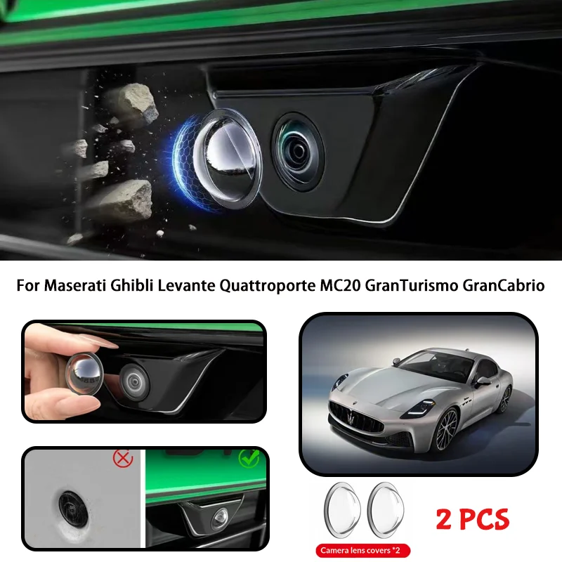 For Maserati Ghibli Levante Quattroporte MC20 GranTurismo GranCabrio Car camera protective cover lens cover
For Maserati Ghibli Levante Quattroporte MC20 GranTurismo GranCabrio Car camera protective cover lens cover