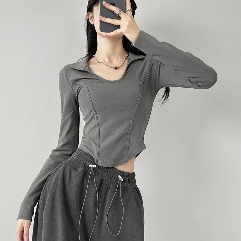 Women Clothes Fashion T Shirts Long Sleeve Tunic Tees Hooded Korean Crop Tops Ropa Mujer Harajuku Irregular Y2k Tshirt
Women Clothes Fashion T Shirts Long Sleeve Tunic Tees Hooded Korean Crop Tops Ropa Mujer Harajuku Irregular Y2k Tshirt