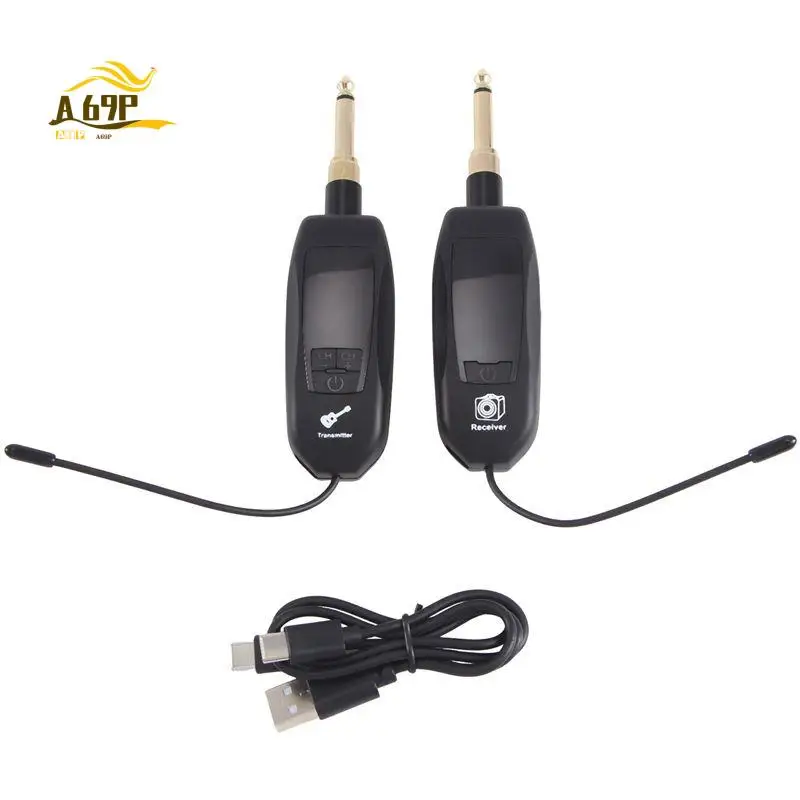 A69P-Wireless Guitar System GAW-A8 Audio Digital Transmitter Receiver Rechargeable Band Stage Instrumental Recording
A69P-Wireless Guitar System GAW-A8 Audio Digital Transmitter Receiver Rechargeable Band Stage Instrumental Recording