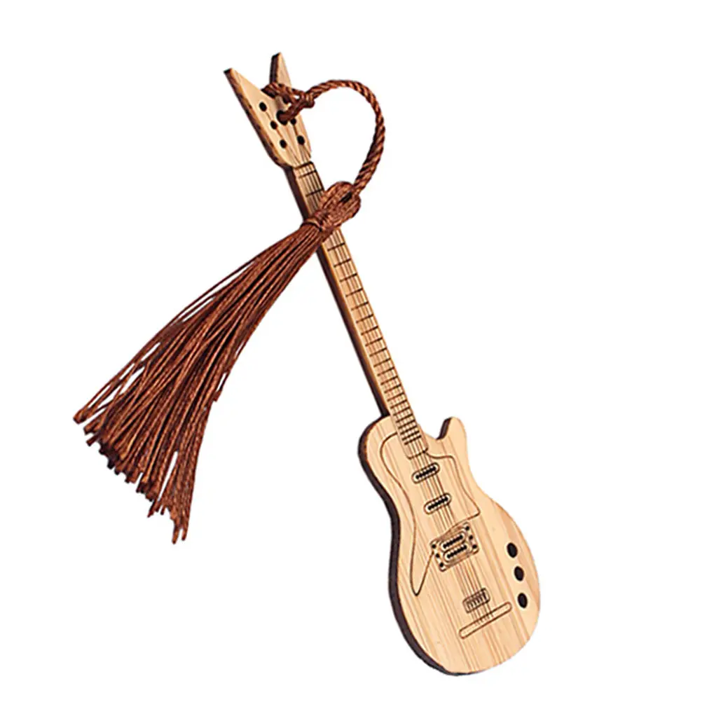 Guitar Shaped Bamboo Bookmark Eco Friendly Book Mark Page Marker Precision Production Reliable Gift Idea Student
Guitar Shaped Bamboo Bookmark Eco Friendly Book Mark Page Marker Precision Production Reliable Gift Idea Student