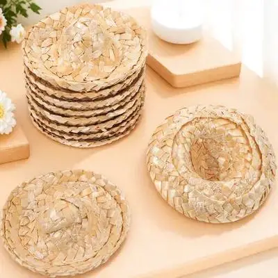 10Pcs Woven Small Straw Hats Props Delicate Photo Props Rustic Decorative Hat Accessories Small Straw Hat Lovely Hats Photo Prop
10Pcs Woven Small Straw Hats Props Delicate Photo Props Rustic Decorative Hat Accessories Small Straw Hat Lovely Hats Photo Prop