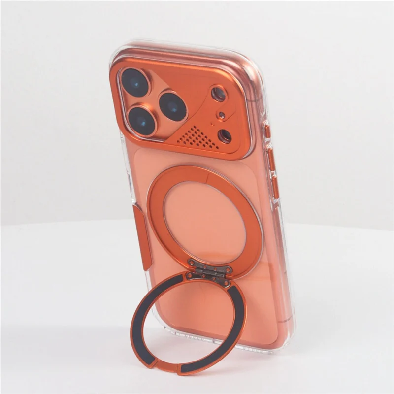 Mecha-style 360° Rotating Magnetic Bracket Case For iPhone 17Pro 17 17 Pro Max For Magsafe Clear Shockproof Stand Holder Cover
Mecha-style 360° Rotating Magnetic Bracket Case For iPhone 17Pro 17 17 Pro Max For Magsafe Clear Shockproof Stand Holder Cover
