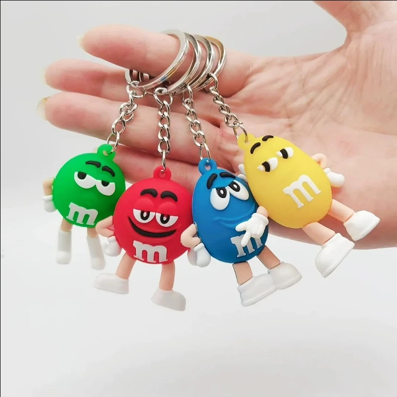 Cartoon Chocolate Bean Keychain Resin Doll Couple Key Chain Men's and Women's Jewelry Bag Pendant Children Lovely Keychain
Cartoon Chocolate Bean Keychain Resin Doll Couple Key Chain Men's and Women's Jewelry Bag Pendant Children Lovely Keychain