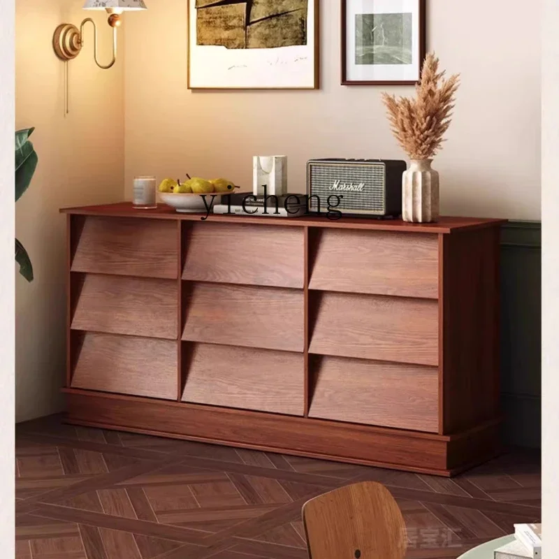 ZC retro nine-drawer cabinet household living room storage locker medieval wall drawer storage side cabinet
ZC retro nine-drawer cabinet household living room storage locker medieval wall drawer storage side cabinet