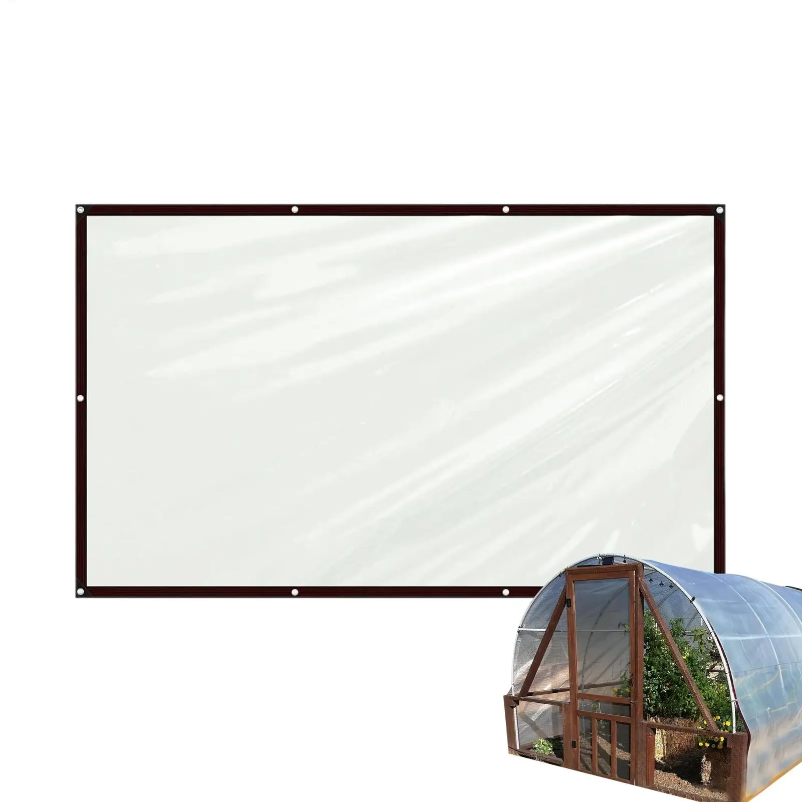 Tarp Waterproof Transparent 7x20ft Sunshade Camping Rain Shelter For Outdoor Beach Picnic Camping Tent Backpacking Car Rv Truck
Tarp Waterproof Transparent 7x20ft Sunshade Camping Rain Shelter For Outdoor Beach Picnic Camping Tent Backpacking Car Rv Truck