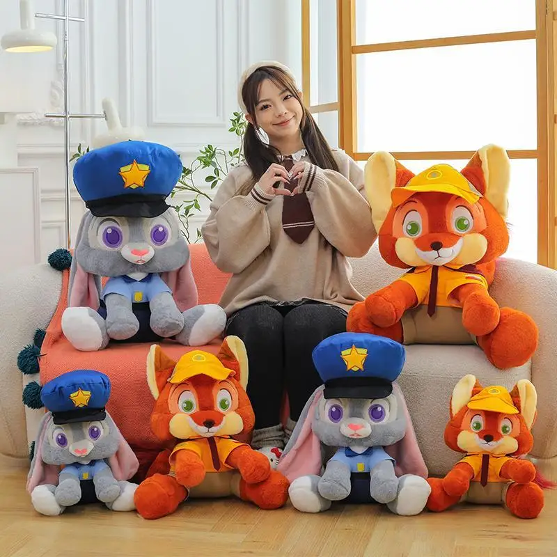 35/45/60 см Zootopia Nick Judy Catoon Rabbit Fox Sleep плюшевая игрушка милая детская забавная кукла фигурка детский подарок на день рождения 
35/45/60 см Zootopia Nick Judy Catoon Rabbit Fox Sleep плюшевая игрушка милая детская забавная кукла фигурка детский подарок на день рождения