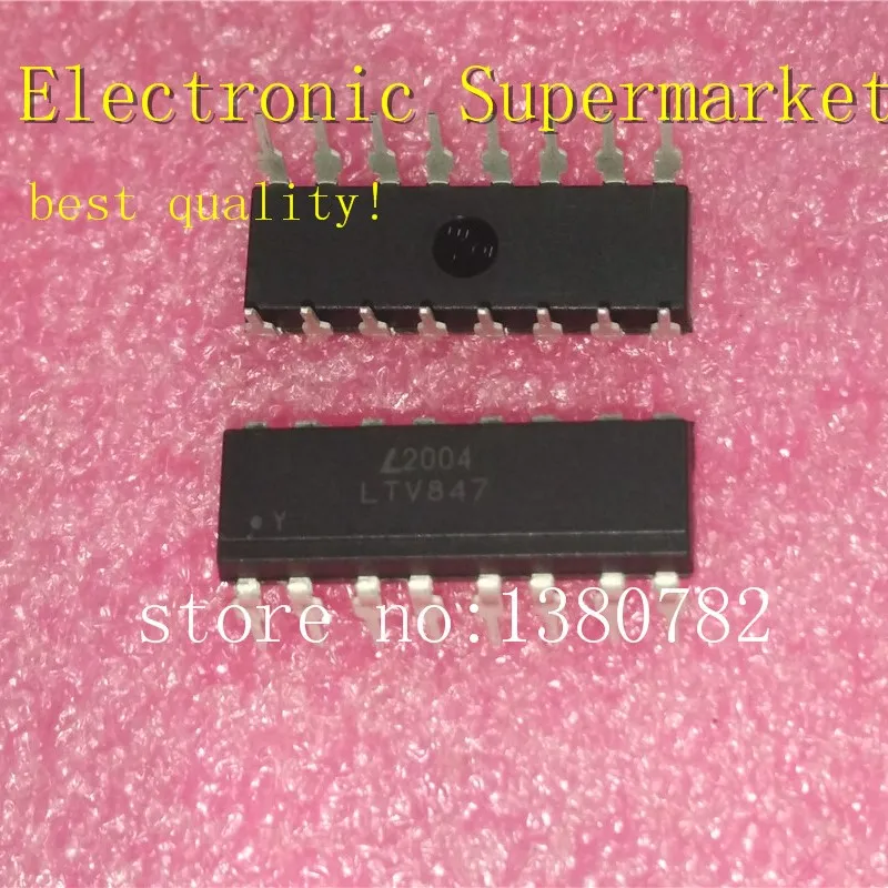Free Shipping 100pcs/lots LTV847 NEW DIP-16 IC In stock!
Free Shipping 100pcs/lots LTV847 NEW DIP-16 IC In stock!